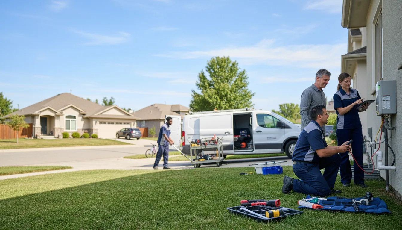 Tankless water heater service in Waco, GA